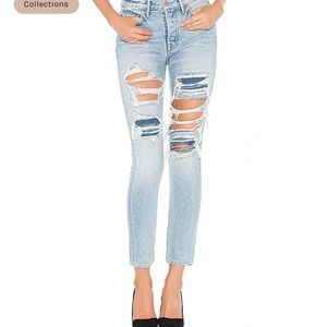 GRLFRND Karolina High-Rise Skinny Jean in E Street